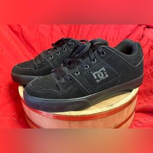 DC Men's Pure Skate Shoe Black/Pirate Black Sz 11